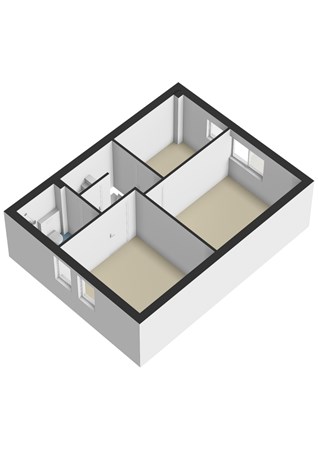 Plattegrond - Sleutelbloem 10, 6467 HR Kerkrade - Sleutelbloem 10 Kerkrade - Verdieping 3D.jpg